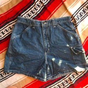 Vintage St. Johns Bay High waisted jean shorts 12